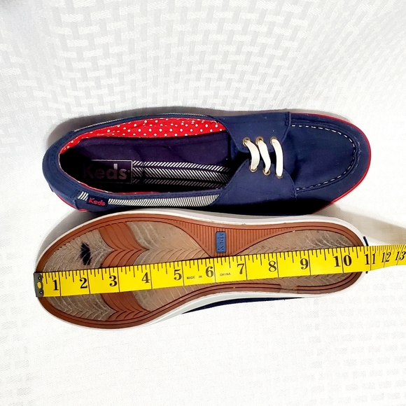 Keds Womens  WF47799 Size 10 Blue  Fabric Slip On Loafer Fashion Sneakers. - Picture 12 of 14